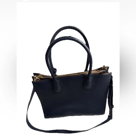 Michael Kors Blue Satchel Bag Structured Design - Picture 4 of 7